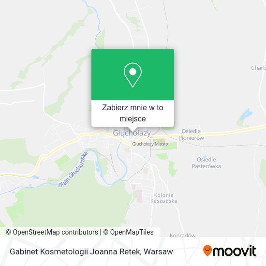 Mapa Gabinet Kosmetologii Joanna Retek