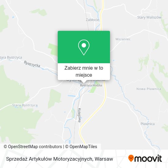 Mapa Sprzedaż Artykułów Motoryzacyjnych