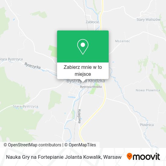 Mapa Nauka Gry na Fortepianie Jolanta Kowalik