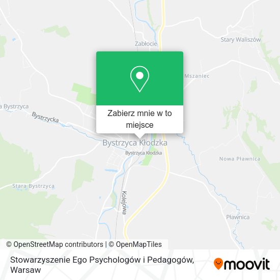 Mapa Stowarzyszenie Ego Psychologów i Pedagogów