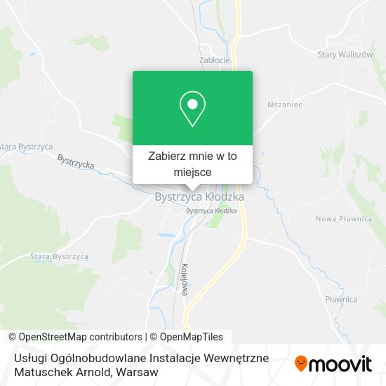 Mapa Usługi Ogólnobudowlane Instalacje Wewnętrzne Matuschek Arnold