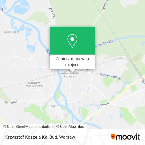 Mapa Krzysztof Koszela Kk- Bud