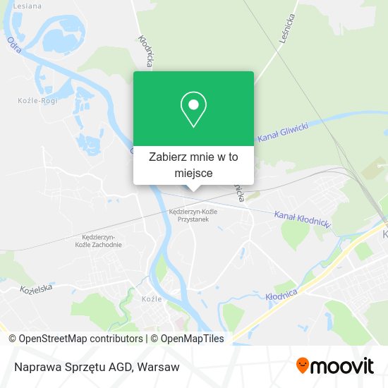 Mapa Naprawa Sprzętu AGD