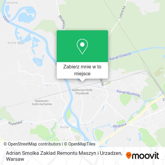 Mapa Adrian Smolka Zaklad Remontu Maszyn i Urzadzen