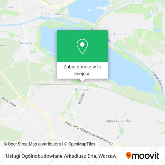 Mapa Usługi Ogólnobudowlane Arkadiusz Erle