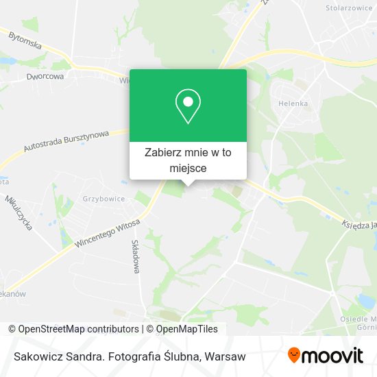 Mapa Sakowicz Sandra. Fotografia Ślubna