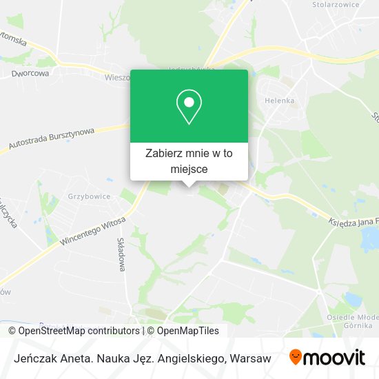 Mapa Jeńczak Aneta. Nauka Jęz. Angielskiego