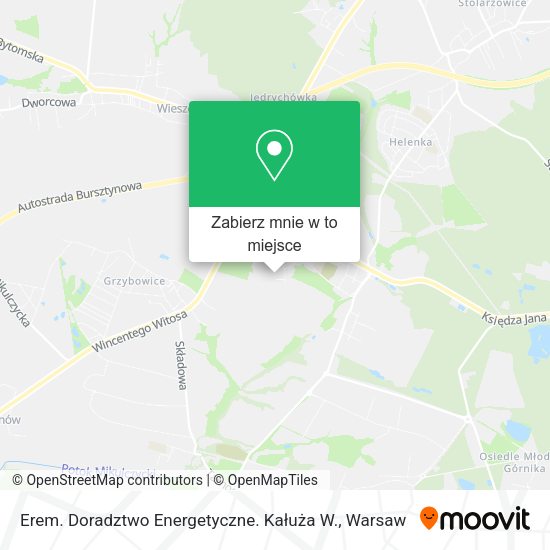 Mapa Erem. Doradztwo Energetyczne. Kałuża W.