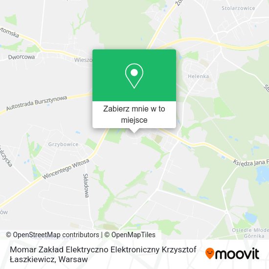 Mapa Momar Zakład Elektryczno Elektroniczny Krzysztof Łaszkiewicz