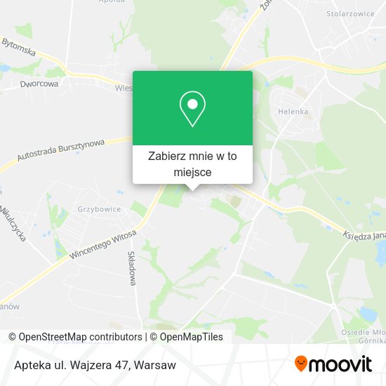 Mapa Apteka ul. Wajzera 47