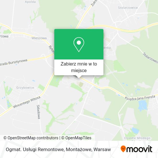 Mapa Ogmat. Usługi Remontowe, Montażowe