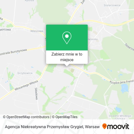 Mapa Agencja Niekreatywna Przemysław Grygiel