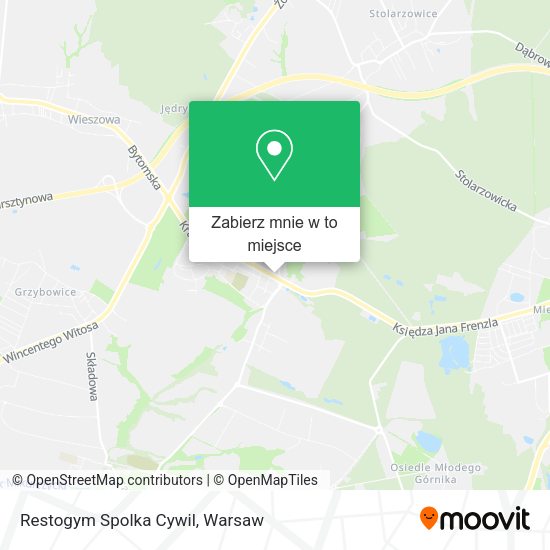 Mapa Restogym Spolka Cywil