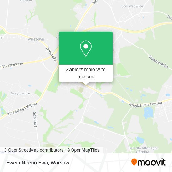 Mapa Ewcia Nocuń Ewa