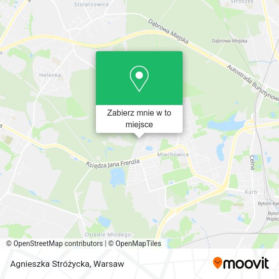 Mapa Agnieszka Stróżycka