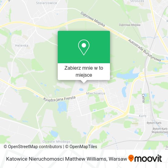 Mapa Katowice Nieruchomosci Matthew Williams