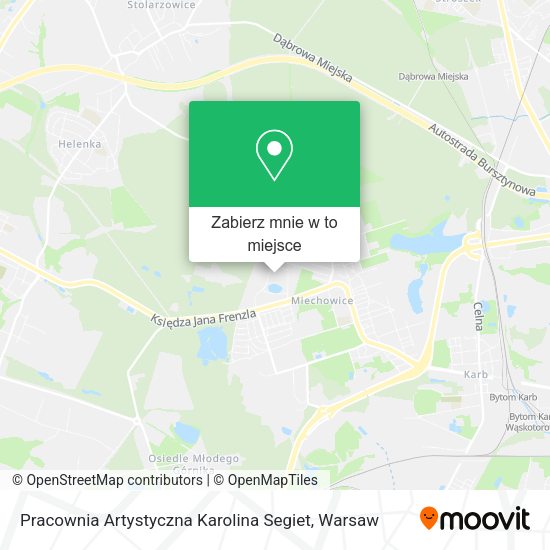 Mapa Pracownia Artystyczna Karolina Segiet