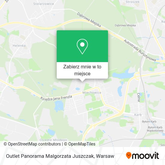 Mapa Outlet Panorama Malgorzata Juszczak