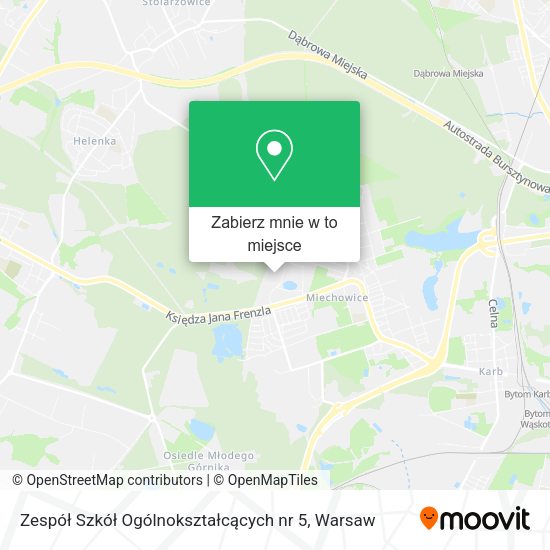 Mapa Zespół Szkół Ogólnokształcących nr 5