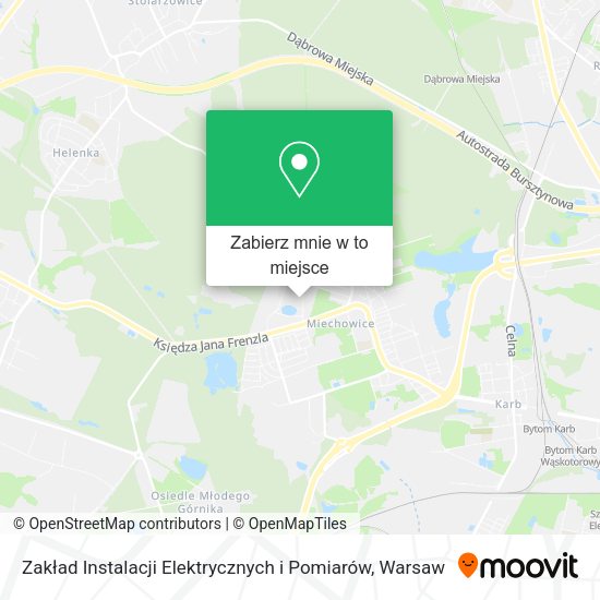 Mapa Zakład Instalacji Elektrycznych i Pomiarów