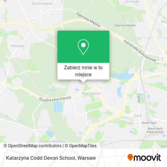 Mapa Katarzyna Codd Devon School