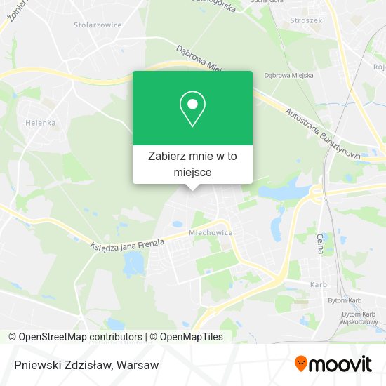 Mapa Pniewski Zdzisław