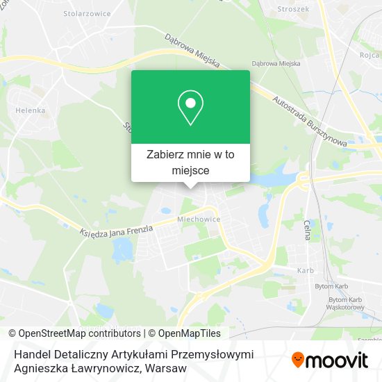 Mapa Handel Detaliczny Artykułami Przemysłowymi Agnieszka Ławrynowicz