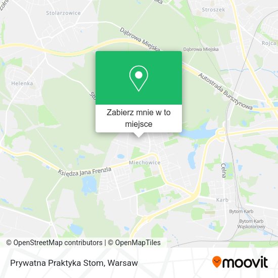 Mapa Prywatna Praktyka Stom