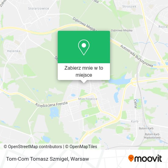 Mapa Tom-Com Tomasz Szmigel