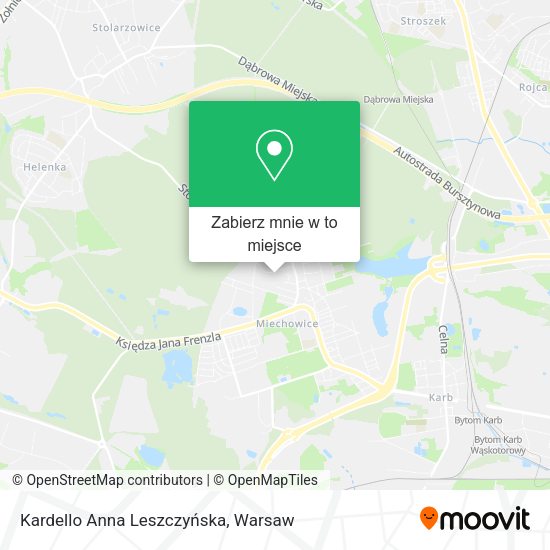 Mapa Kardello Anna Leszczyńska