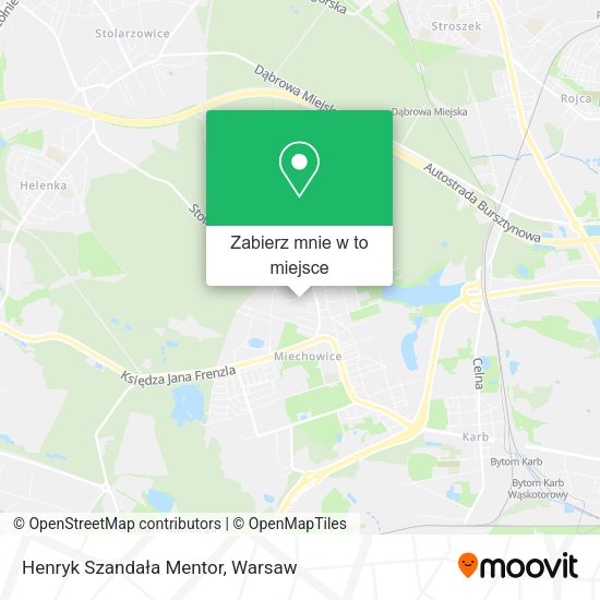 Mapa Henryk Szandała Mentor