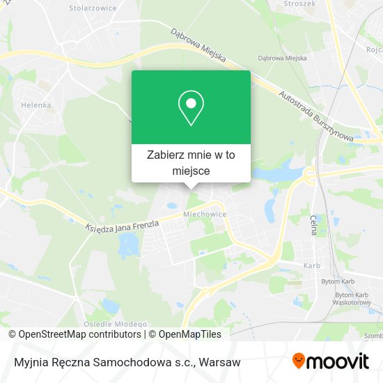 Mapa Myjnia Ręczna Samochodowa s.c.