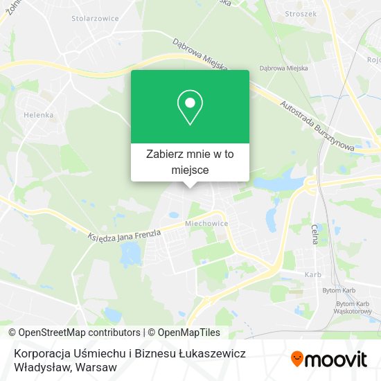 Mapa Korporacja Uśmiechu i Biznesu Łukaszewicz Władysław