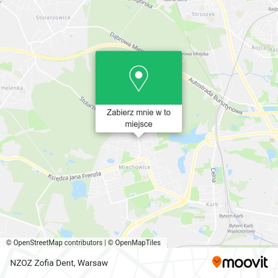 Mapa NZOZ Zofia Dent