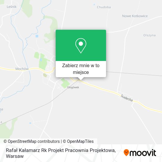 Mapa Rafał Kałamarz Rk Projekt Pracownia Projektowa