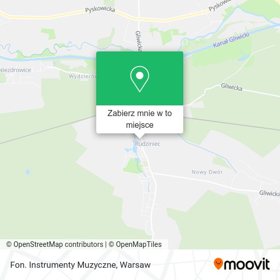 Mapa Fon. Instrumenty Muzyczne