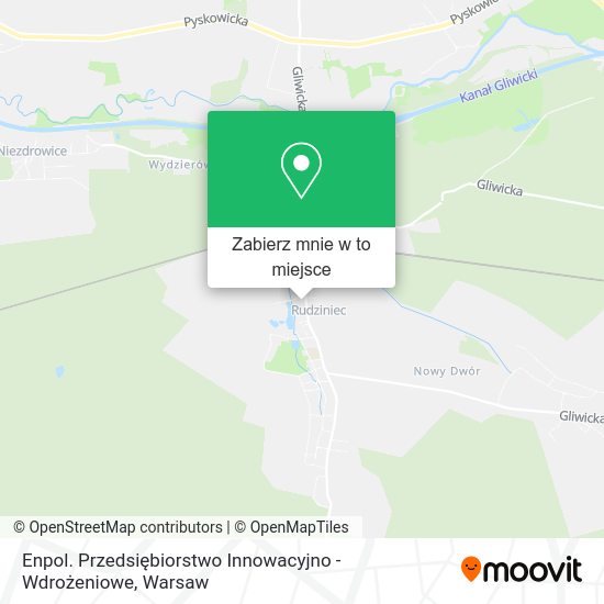 Mapa Enpol. Przedsiębiorstwo Innowacyjno - Wdrożeniowe