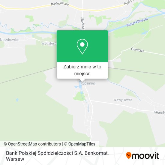 Mapa Bank Polskiej Spółdzielczości S.A. Bankomat