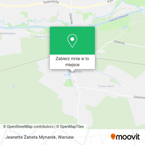 Mapa Jeanette Żaneta Mynarek