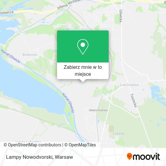 Mapa Lampy Nowodvorski