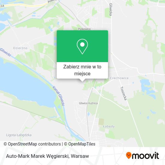 Mapa Auto-Mark Marek Węgierski