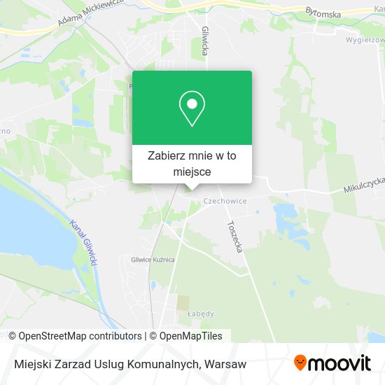 Mapa Miejski Zarzad Uslug Komunalnych