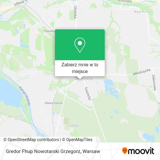 Mapa Gredor Fhup Nowotarski Grzegorz