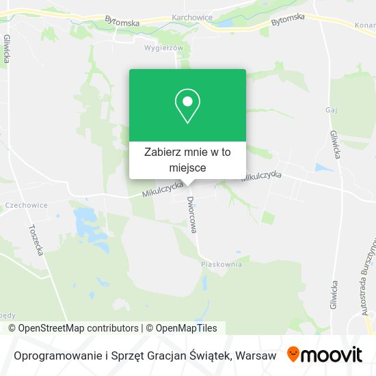 Mapa Oprogramowanie i Sprzęt Gracjan Świątek