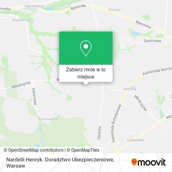 Mapa Nardelli Henryk. Doradztwo Ubezpieczeniowe