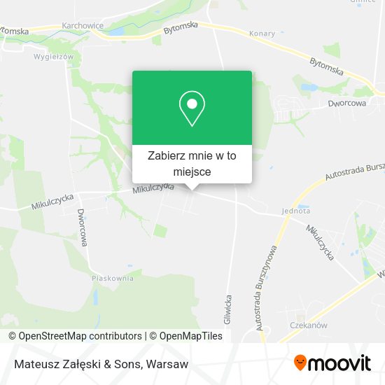 Mapa Mateusz Załęski & Sons