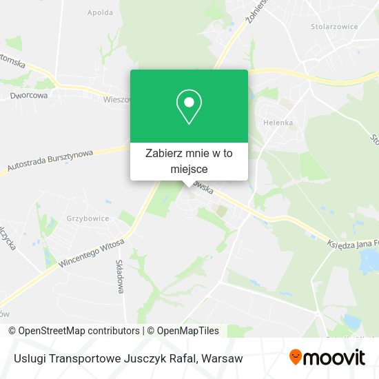 Mapa Uslugi Transportowe Jusczyk Rafal