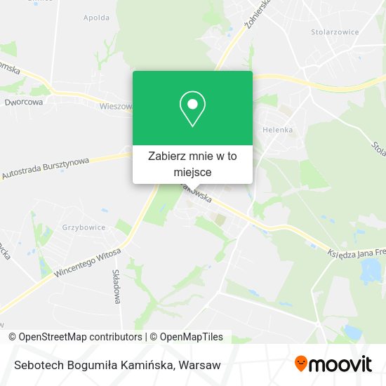 Mapa Sebotech Bogumiła Kamińska