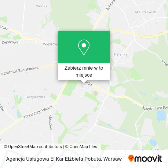 Mapa Agencja Usługowa El Kar Elżbieta Pobuta