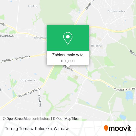 Mapa Tomag Tomasz Kaluszka